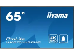 iiyama ProLite LH6575UHS-B1AG 64.5 Zoll professionelles Digital Signage Display mit 4K UHD-Auflösung; Digital Signage-Display
