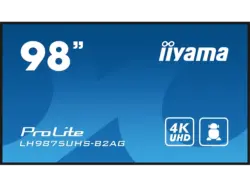iiyama ProLite LH9875UHS-B2AG professionelles Digital Signage Display mit 4K UHD-Auflösung; Digital Signage-Display