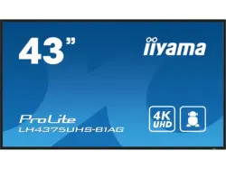 iiyama ProLite LH4375UHS-B1AG 42.5 Zoll professionelles Digital Signage Display mit 4K UHD-Auflösung; Digital Signage-Display