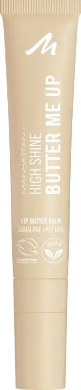 MANHATTAN Cosmetics Lippenbalsam High Shine Butter Me Up 000 Vanilla Frost