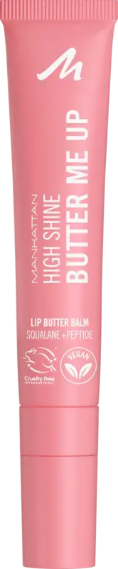 MANHATTAN Cosmetics Lippenbalsam High Shine Butter Me Up 002 Bubble Gum