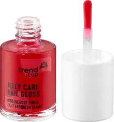 Lac de unghii Jelly Care Gloss Nr. 010 - Bright Berry Red