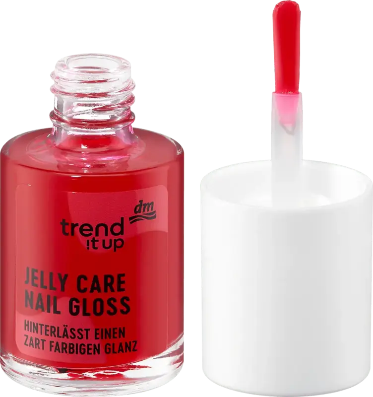 Lac de unghii Jelly Care Gloss Nr. 010 - Bright Berry Red