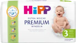HiPP Windeln Extra Weich Premium Midi Gr. 3 (6-10 kg)