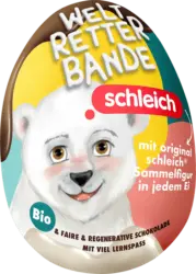 WELTRETTERBANDE Schokoladenei mit Spielzeug