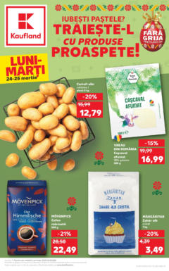 Catalog Kaufland - Bucureşti – previzualizare al pliantului de la Kaufland valabil de la 24.03.2025