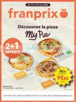 franprix Découvrez la pizza My Pie - au 23.03.2025