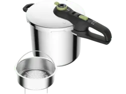 Tefal P2584402 Secure Trendy 8l Schnellkochtopf mit Korb