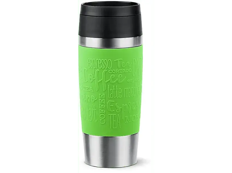 Emsa Travel Mug Classic Thermo-/Isolierbecher, 0.36l, Limette; Trinkflasche