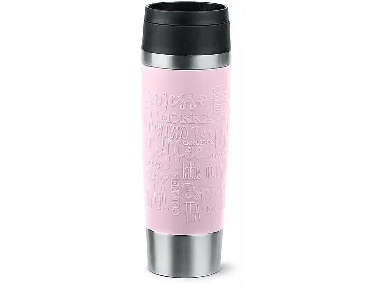 Emsa Travel Mug Classic Thermo-/Isolierbecher, 0.5l, Pastellrosa; Trinkflasche