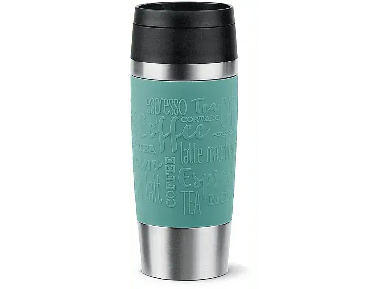 Emsa Travel Mug Classic Thermo-/Isolierbecher, 0.36l, Petrol; Trinkflasche