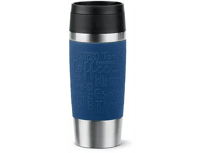 Emsa Travel Mug Classic Thermo-/Isolierbecher, 0.36l, Dunkelblau; Trinkflasche