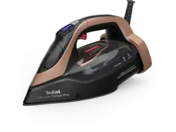 Tefal FV9E50 Ultimate Power Pro Dampfbügelstation (3200 Watt, Schwarz)