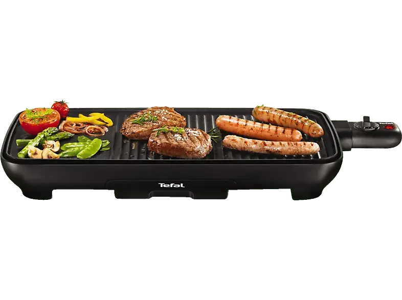 Tefal Tischgrill TG 3918 Elektrogrill, Schwarz (1600 Watt)