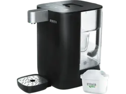 Brita Cube Heißwasserspender (Schwarz, 4 L gesamt, 1.5 gefiltertes Wasser, 2150 Watt)
