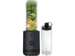 WMF 0416700011 Küchenminis Smoothie-Mixer (Silber, 300 ml)