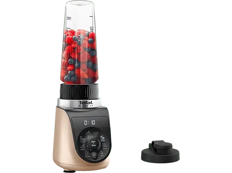 Tefal BL190A Blend Up Smoothie Maker (Silber, 1000 Watt, 0.85 l)