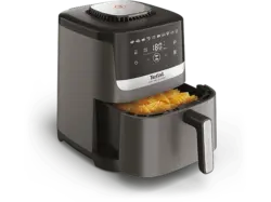 Tefal EY 551H Easy Fry Silence Essential Heißluftfritteuse (5 l, Coal Grey)