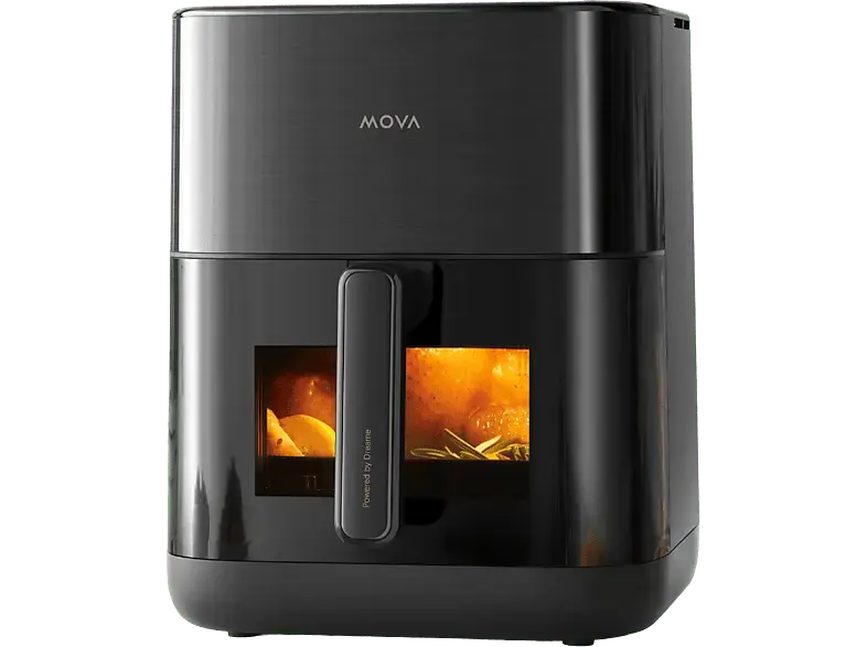 Dreame FD10 Mova Aero Chef Pro Heißluftfritteuse (6 l,, Schwarz)