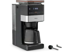 Krups KM8428 Grind Aroma XL Filterkaffeemaschine, mit Glaskanne Schwarz