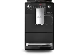 Melitta Die Latticia® OT Kaffeevollautomat Black (Schwarz, Kegelstahlmahlwerk, 15 bar, Milchschlauch)