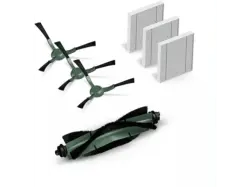 iRobot Original Zubehör: Wartungsset für Roomba Combo Essential, bestehend aus Hauptbürste, 3er Pack Seitenbürsten und 3 Hochleistungs-Filtern; Nachfüllpack