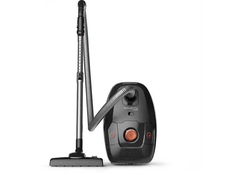 Rowenta RO6164 Green Force Max Silence Bodenstaubsauger mit Beutel (69 dB(A), maximale Leistung: 750 Watt, Schwarz, Bronze)