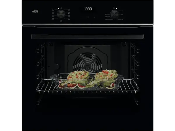 AEG TU5AB20WSB SurroundCook Backofen (72 l, Schwarz, 594 mm breit, A+) mit 5 Jahre Geräteschutz