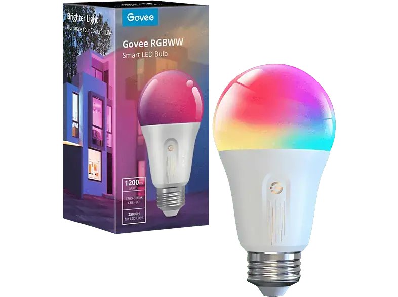 Govee RGBWW Smart LED Bulb (1 Pack) E27; LED Glühbirne