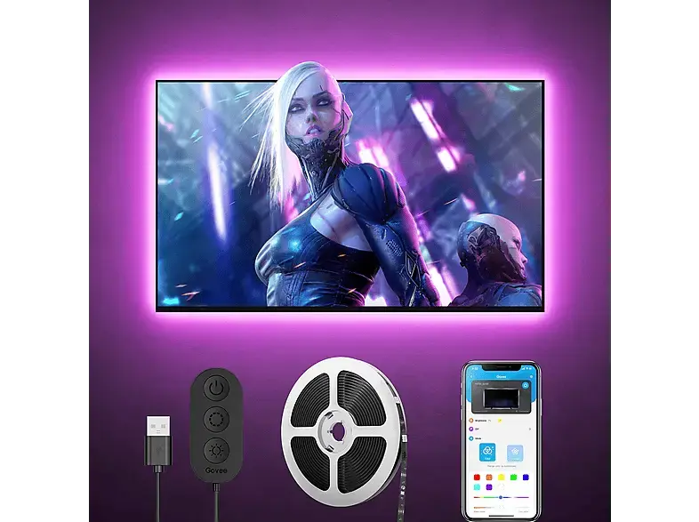 Govee TV-LED-Hintergrundbeleuchtung; TV-Hintergrundbeleuchtung