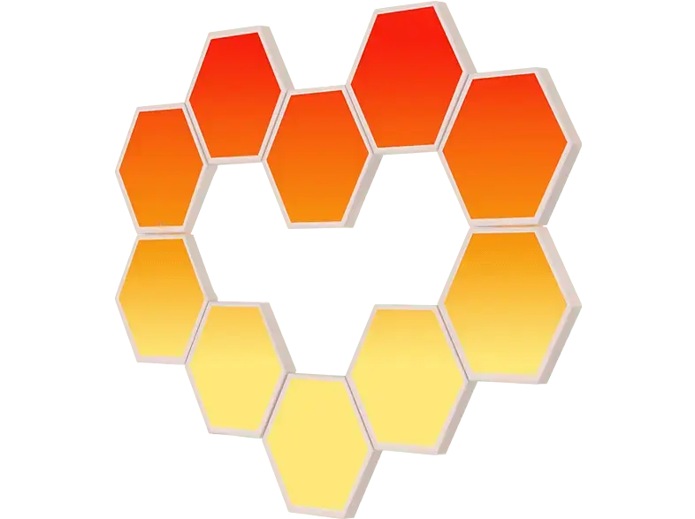 Govee Glide Hexa Light Panels - 10Pack; Hexa Lichtpaneele