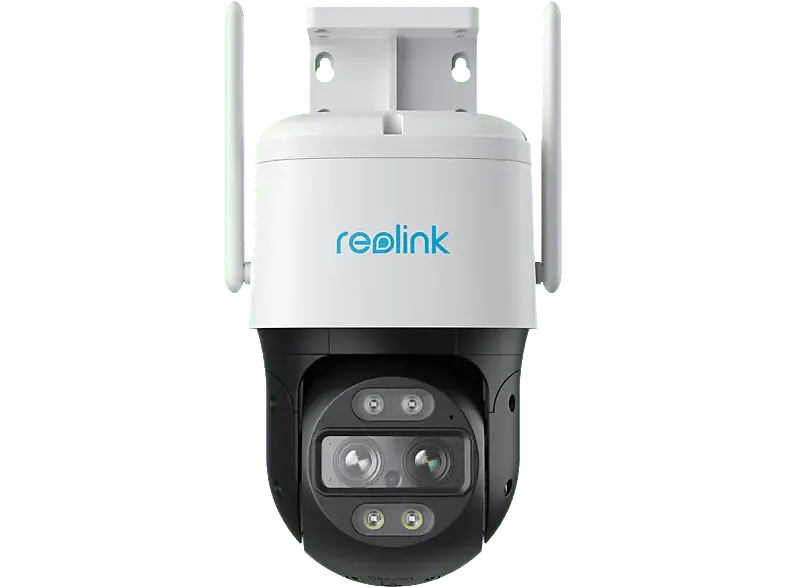 Reolink 4K Dual-Objektiv Wi-Fi PTZ Überwachungskamera (Anzahl Kameras: 2, für Innen + Außen, Nachtsichtfunktion, Netzbetrieb, Weiß)