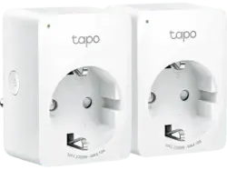 TP-Link Smarte Steckdose Tapo P100, 2er-Pack, Weiß
