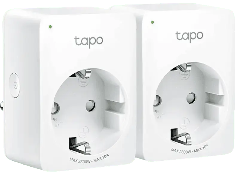 TP-Link Smarte Steckdose Tapo P100, 2er-Pack, Weiß