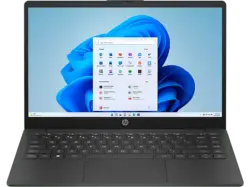 HP 14-ep0907ng Notebook 14 Zoll, Full-HD, Intel® N-Series Prozessor N200, 8 GB RAM, 256 SSD, Windows 11 Home (64 Bit), UHD Graphics, Jet Black