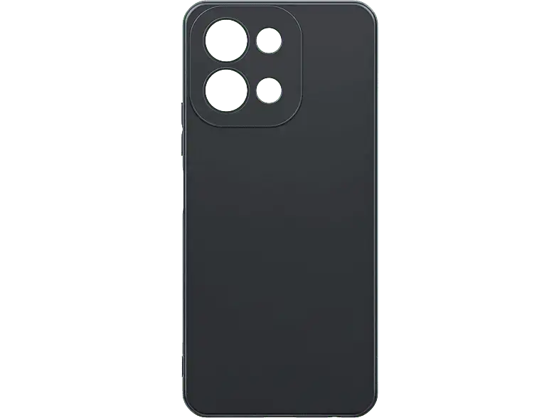 Vivo 6200243 Frosted Backcover, für Vivo Y28 4G, Schwarz; Handyhülle