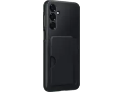 Samsung Card Slot Case Backcover, für Samsung A16, Schwarz; Handyhülle