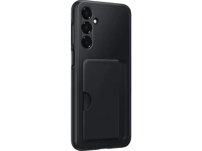 Samsung Card Slot Case Backcover, für Samsung A16, Schwarz; Handyhülle