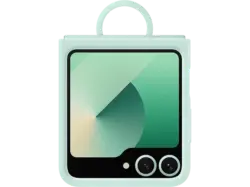 Samsung Silicone Case Backcover, für Samsung Galaxy Z Flip6, Mint; Schutzhülle