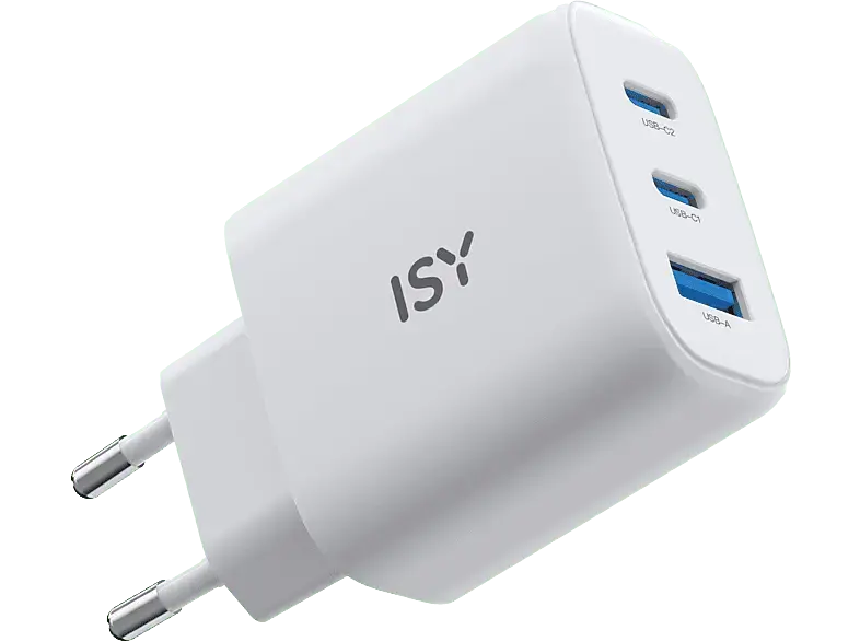 ISY IWC 4145 GaN 45W Universal Ladegerät, weiß