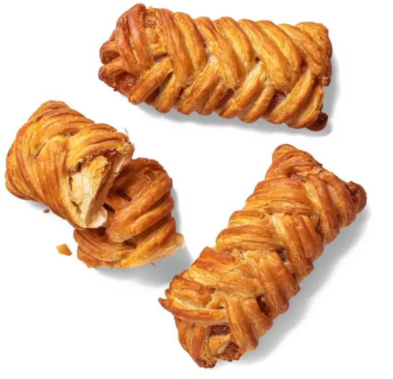 Закуска плитка с канела и ревен