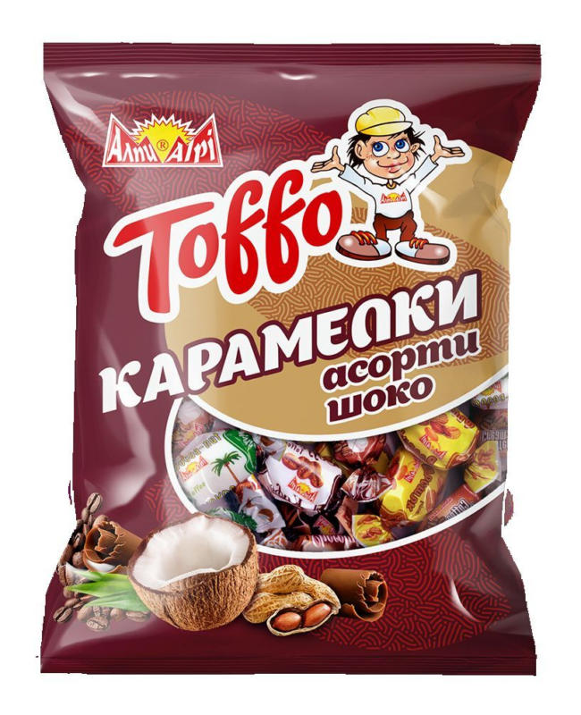 Алпи Дъвчащи бонбони различни видове