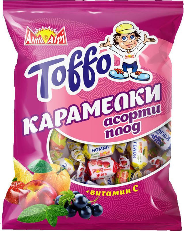 Алпи Дъвчащи бонбони различни видове