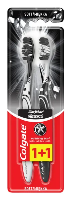 Colgate Четка за зъби Max White Charcoal