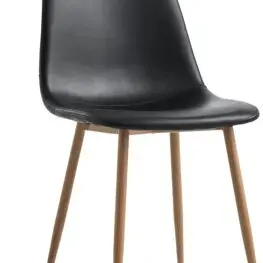 JYSK Scaun JONSTRUP negru/stejar natur