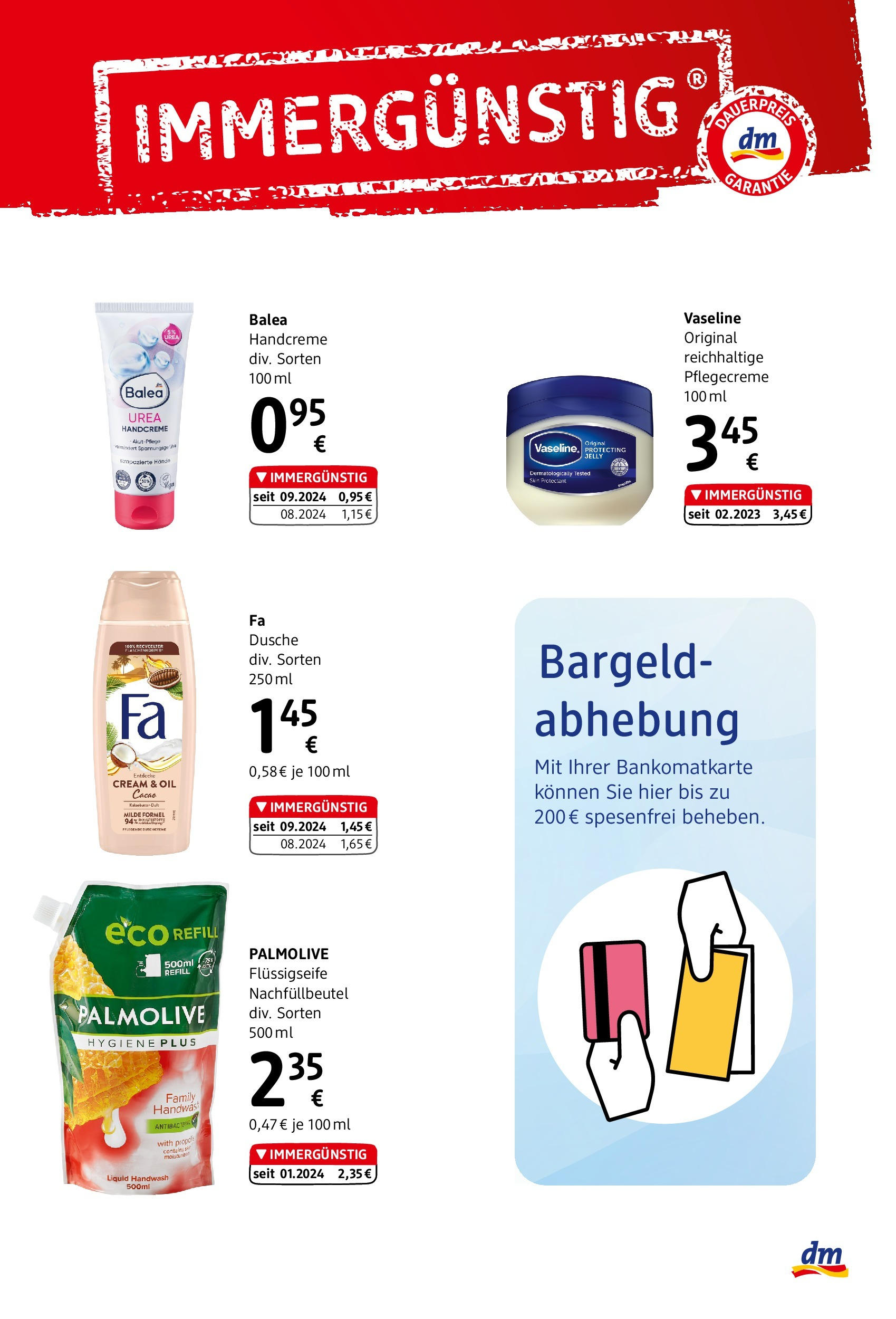 dm drogerie markt Flugblatt März 2025 von 27.03.2025 - Aktuelle Angebote | Seite: 5 | Produkte: Dusche, Handcreme
