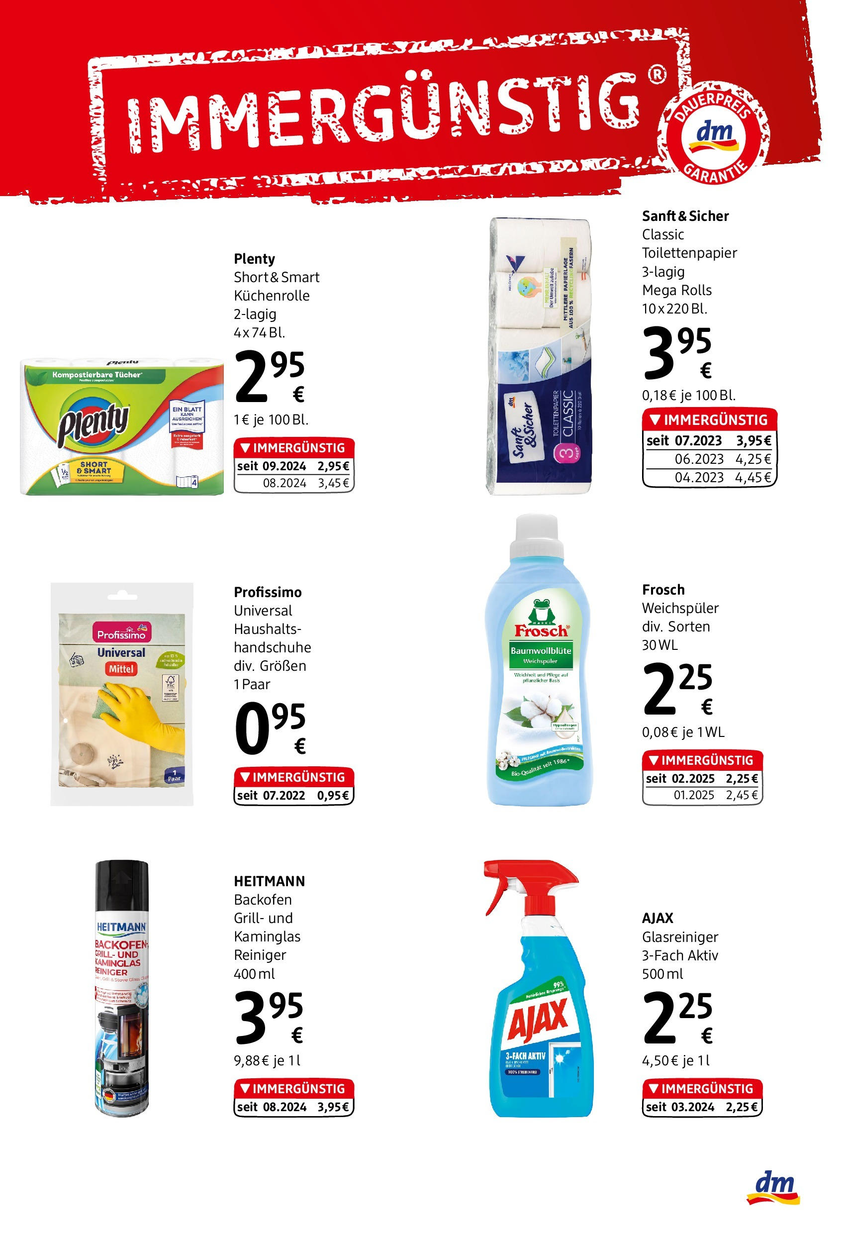 dm drogerie markt Flugblatt März 2025 von 27.03.2025 - Aktuelle Angebote | Seite: 10 | Produkte: Handschuhe, Grill, Weichspüler