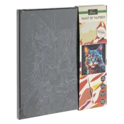 Malen nach Zahlen Katze 30 x 30 cm