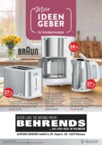 Kaufhaus Behrends GmbH & Co. KG Kaufhaus Behrends - Mein Ideengeber Kleingeräte - bis 09.04.2025