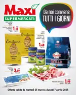 Maxi Supermercati Da noi conviene tutti i giorni - al 07.04.2025